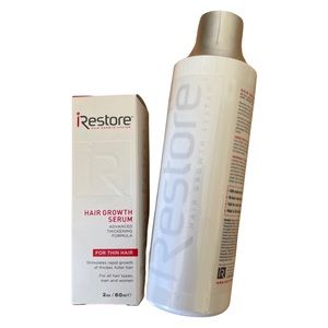 IRestore Hair Growth Shampoo and Growth Serum.